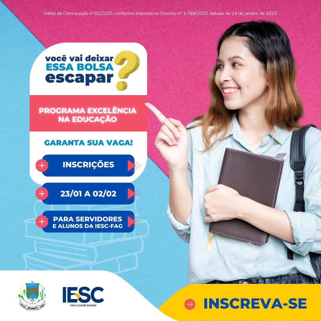 Guaraí lança edital para contemplação de bolsas de estudo parciais ...